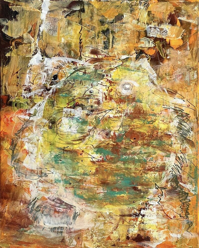 Centennial Swirl - a Paint by Yanhua Feng