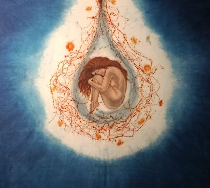 la goccia  - A Paint Artwork by Anime del bosco