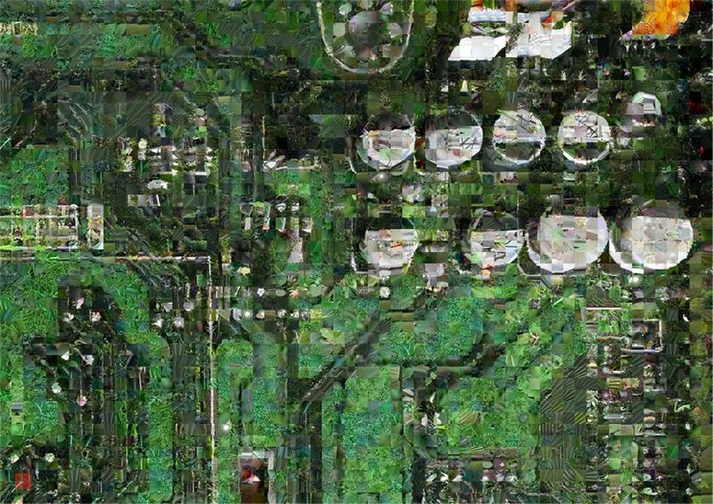 Zen City 004 - a Digital Graphics and Cartoon by Kenji Ichikawa