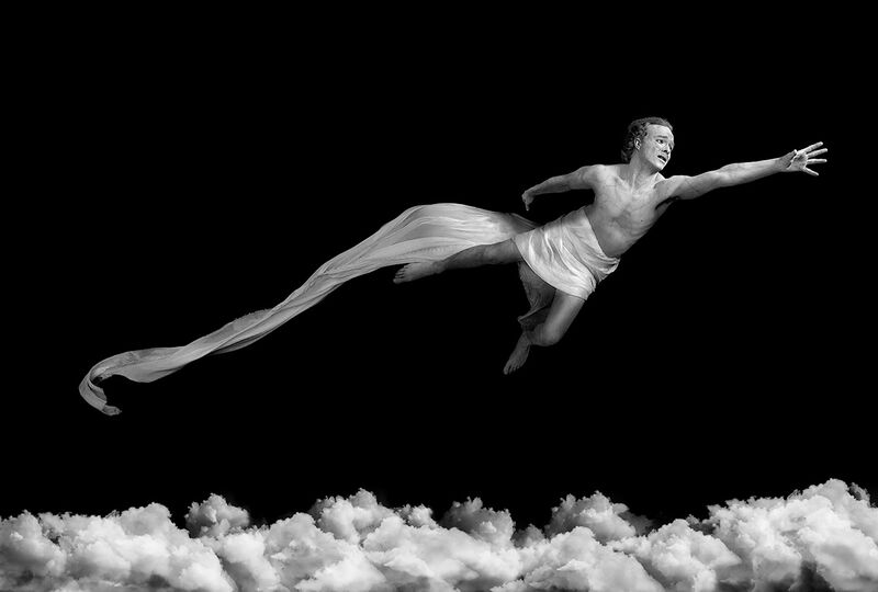 The Death of Heracles: Lichas Flung to the Heavens - a Photographic Art by Paal Anand