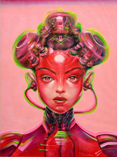 Taya - a Paint Artowrk by Tanya Shark