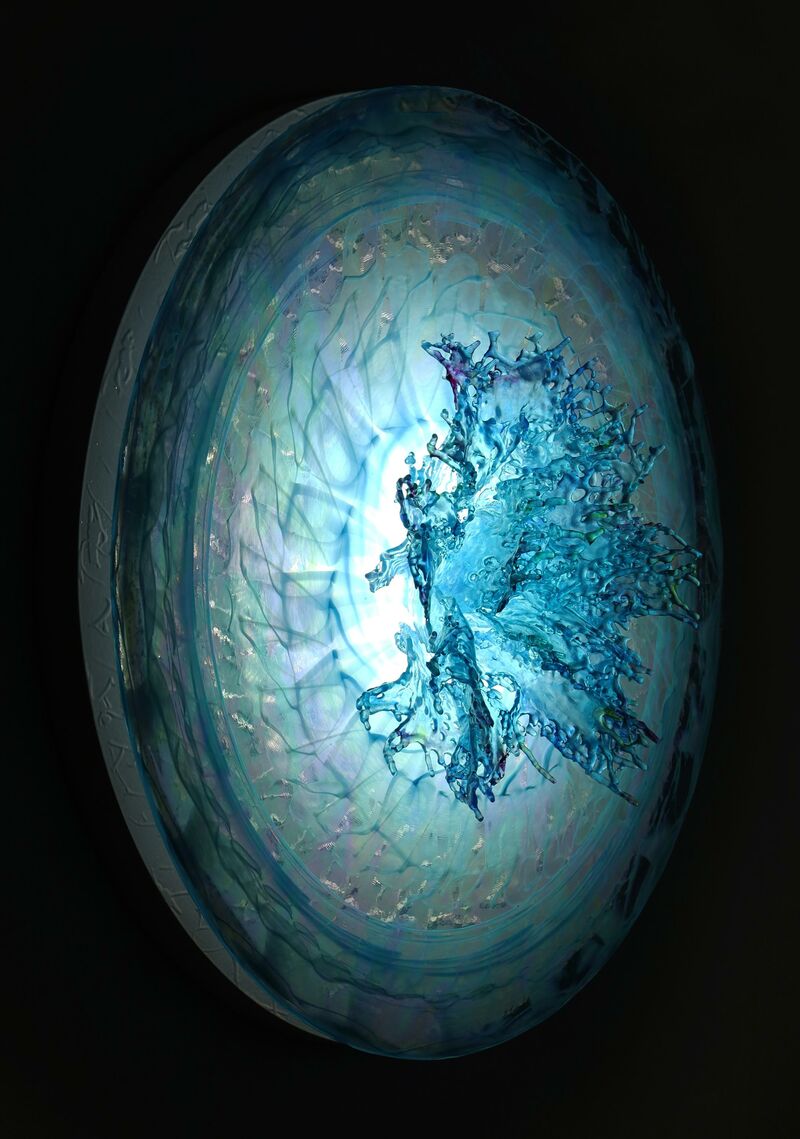 Delphinium - a Sculpture & Installation by Annalù