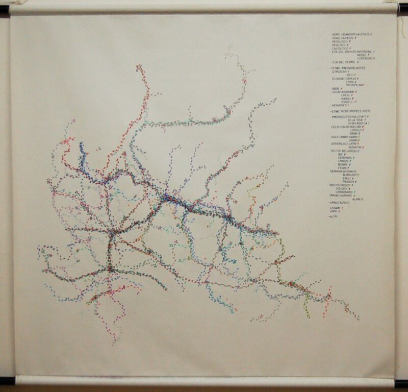 MIGRATION EVO_ LOMBARDIA - a Paint by FAUSTO SEGONI