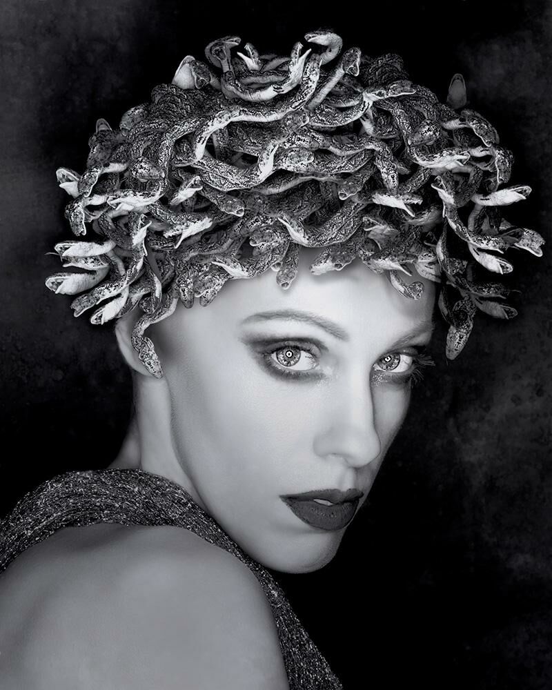 Portrait of Medusa - a Photographic Art by Paal Anand